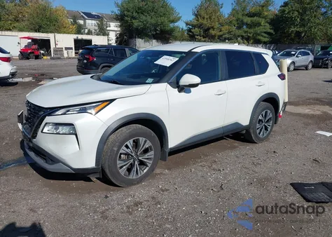 2022 Nissan Rogue Sv Intelligent Awd из США, поврежденный, VIN 5N1BT3BB5NC696436